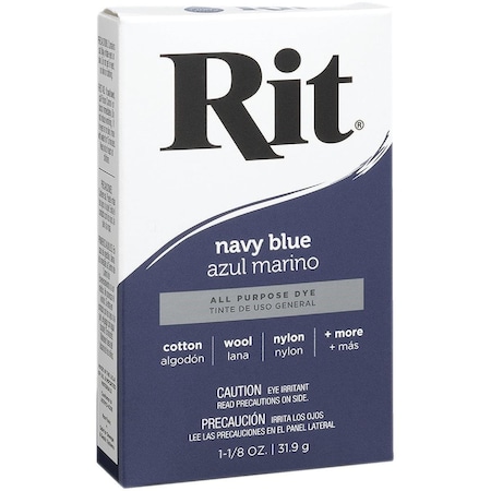 Rit Navy Blue 1-1/8 Oz. Powder Dye 83300